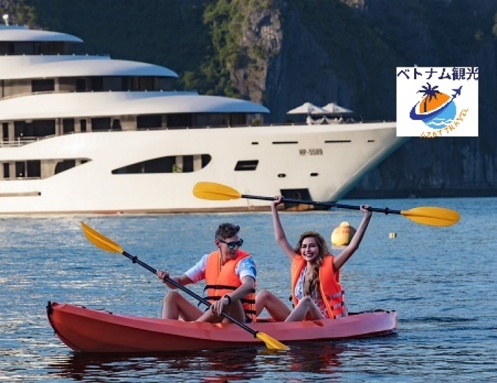 ハロン湾に行く場合、1泊のクルーズの体験・ハロン湾・ランハ湾1泊2日紹介